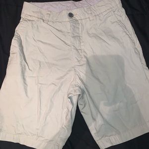 Khaki men’s shorts
